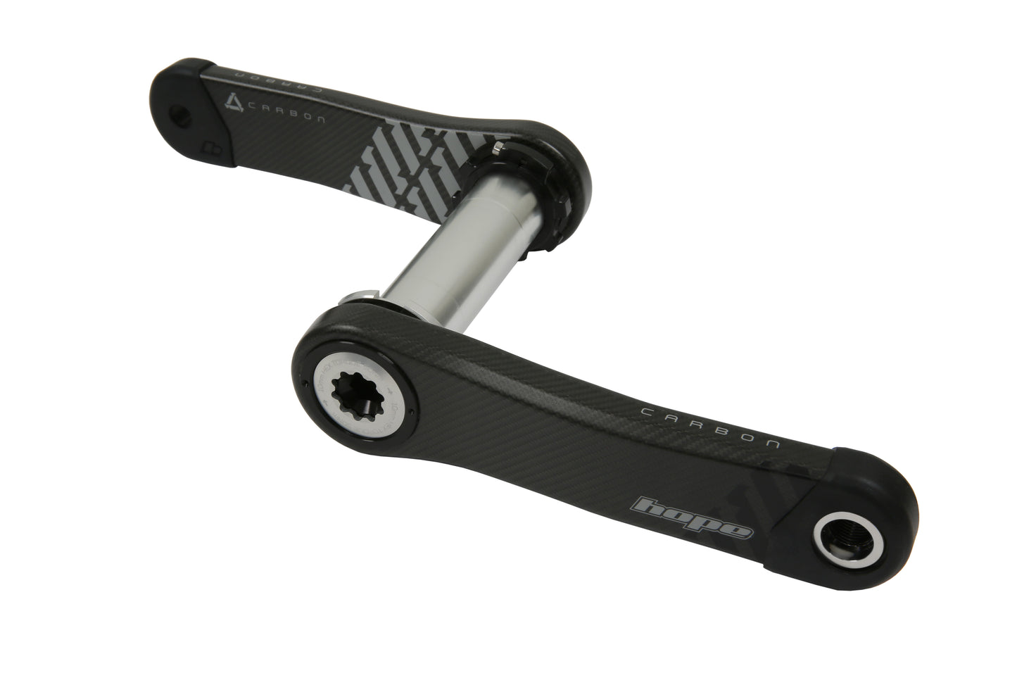 Hope Carbon Crankset 68/73mm - Silver