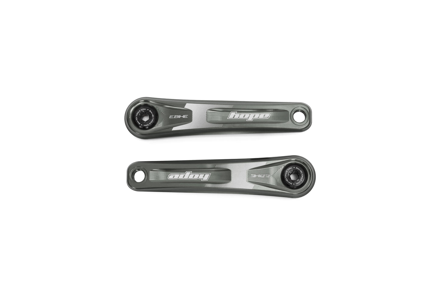 Hope E-Bike Crankset - Specialized Offset - Smoke