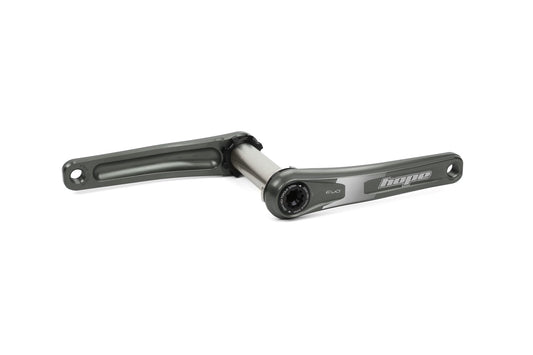 Hope EVO Crankset No Spider - 73mm Wide - Smoke