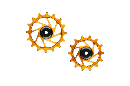 Hope 16/14T Jockey Wheels - Pair - Orange