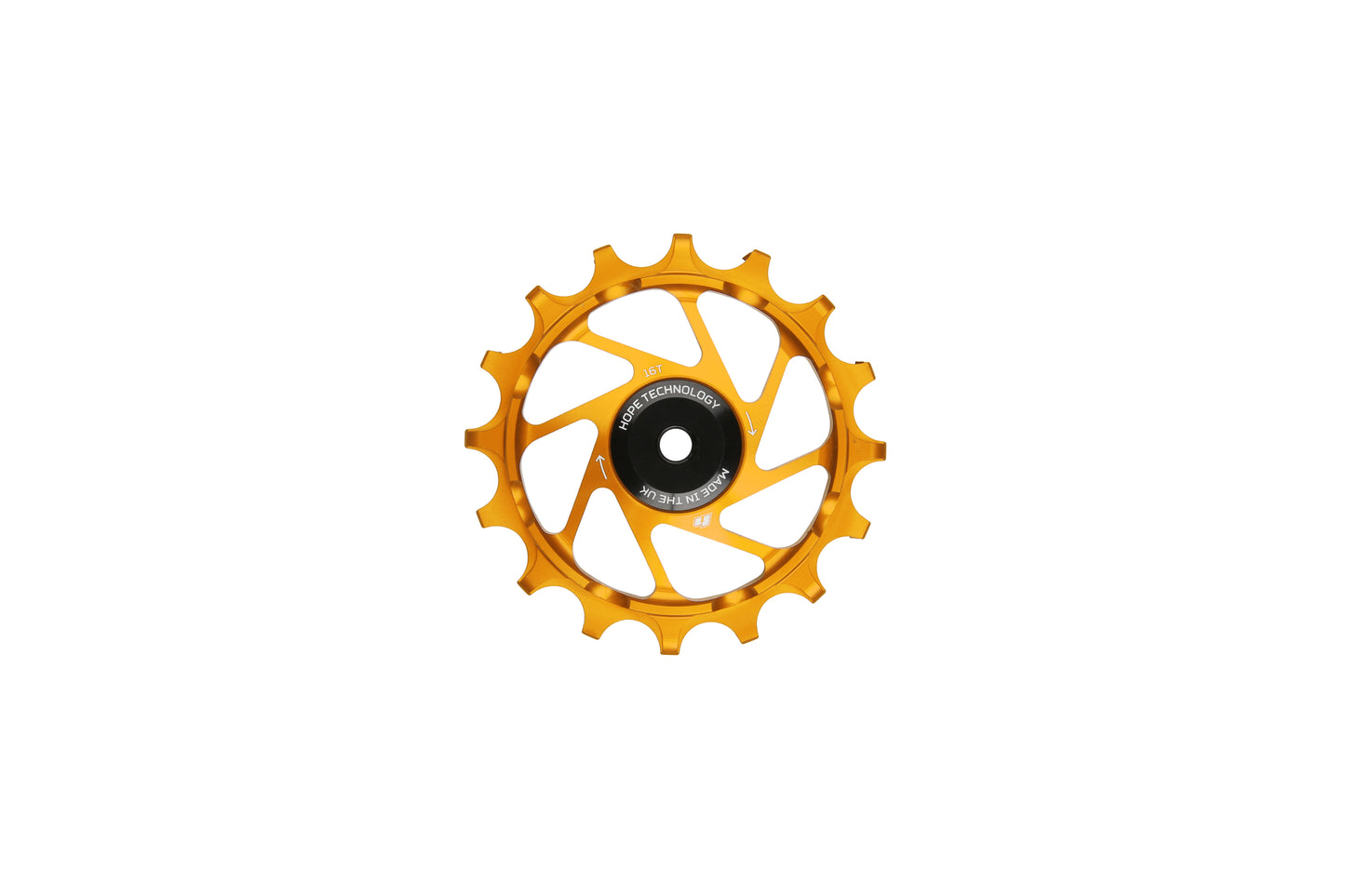 Hope Individual 16T Jockey Wheels - Orange
