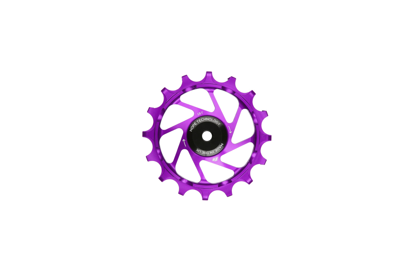 Hope Individual 16T Jockey Wheels - Purple