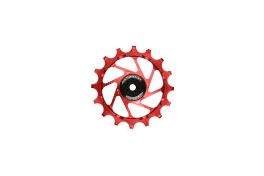 Hope Individual 16T Jockey Wheels - Red