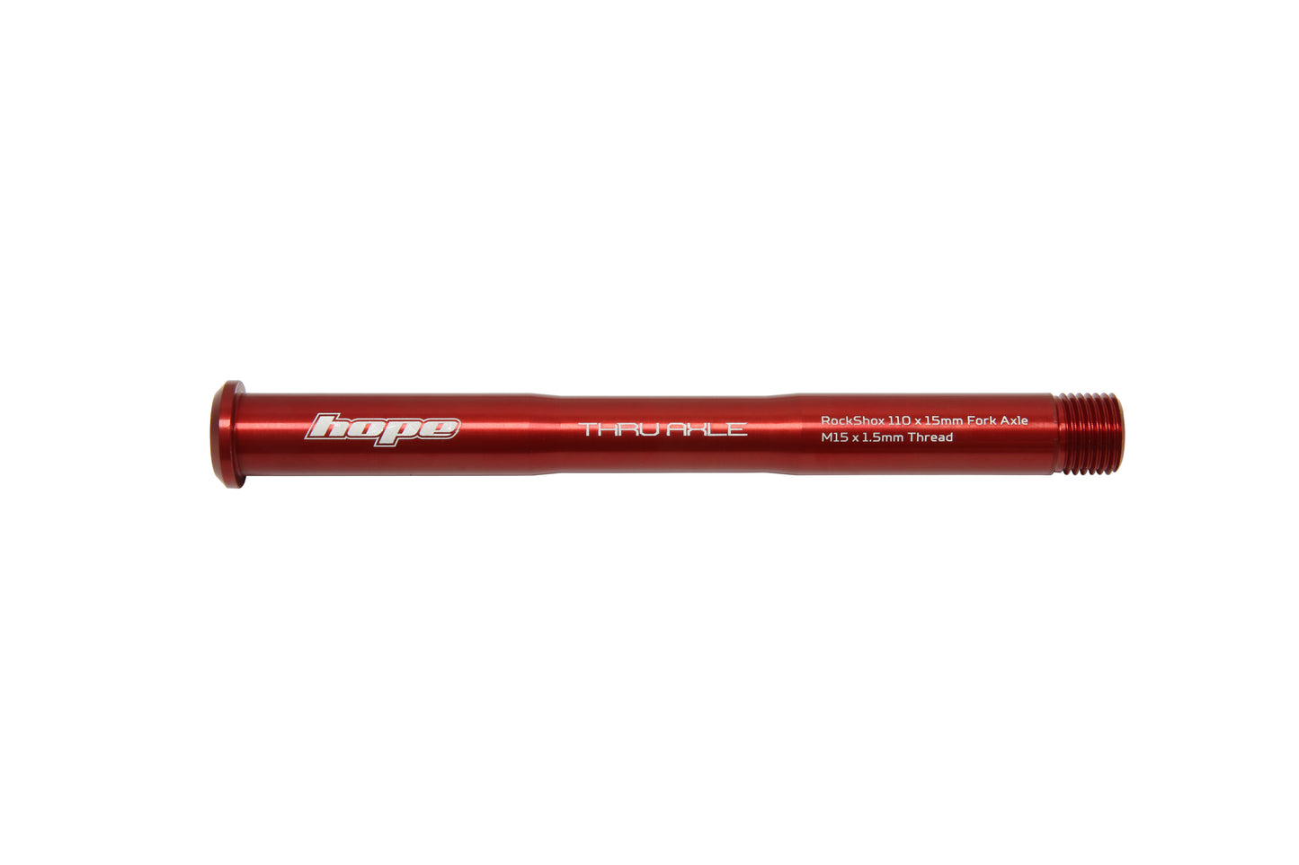 Hope Thru Axle - Front - Rockshox - Red