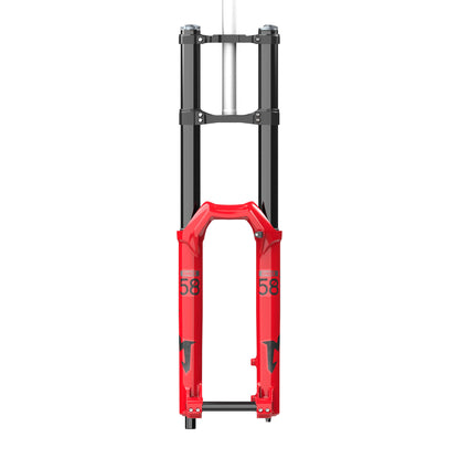 Marzocchi Bomber 58 GRIP FIT Fork 2023 - 27.5" / 203mm / 51mm - Red