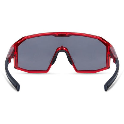 Madison Enigma Glasses - 3 pack - crystal red / black mirror / amber and clear lens