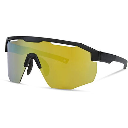 Madison Cipher Glasses - 3 pack - gloss black / bronze mirror / amber and clear lens