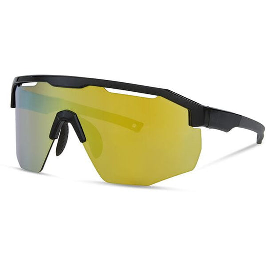 Madison Cipher Glasses - 3 pack - gloss black / bronze mirror / amber and clear lens