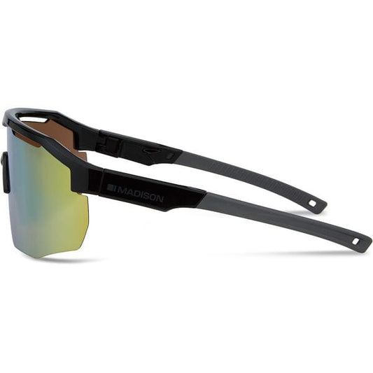 Madison Cipher Glasses - 3 pack - gloss black / bronze mirror / amber and clear lens