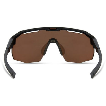 Madison Cipher Glasses - 3 pack - gloss black / bronze mirror / amber and clear lens