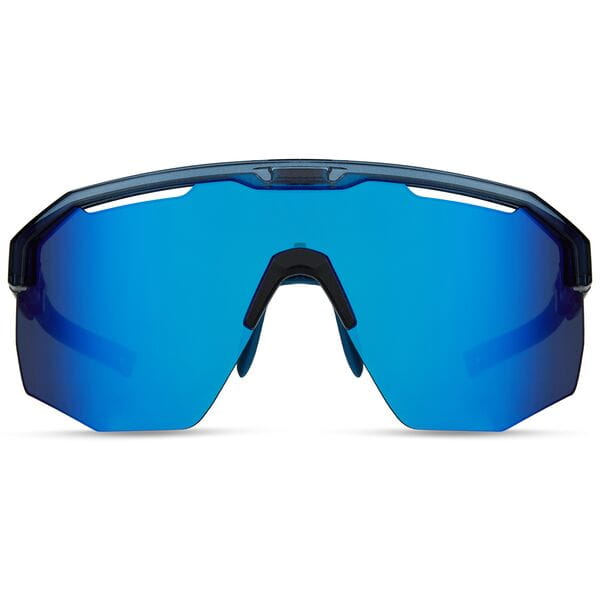 Madison Cipher Glasses - 3 pack - crystal gloss blue / blue mirror / amber and clear lens
