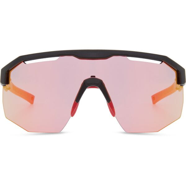 Madison Cipher Glasses - gloss black / pink rose mirror