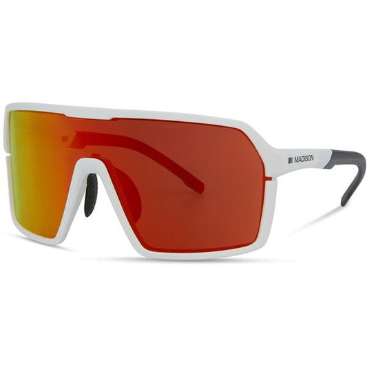 Madison Crypto Glasses - 3 pack - gloss white / fire mirror / amber and clear lens