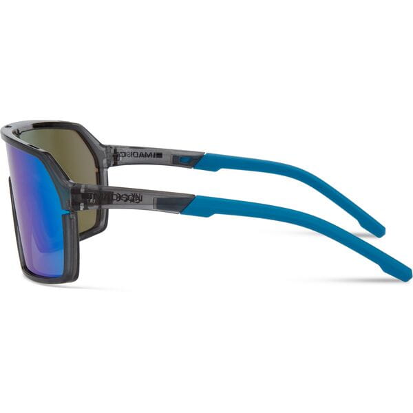 Madison Crypto Glasses - crystal gloss smoke / green mirror