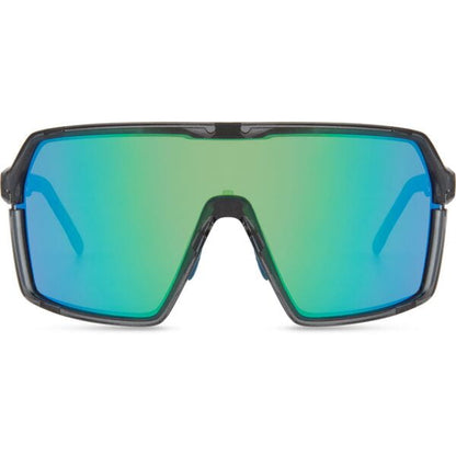 Madison Crypto Glasses - crystal gloss smoke / green mirror