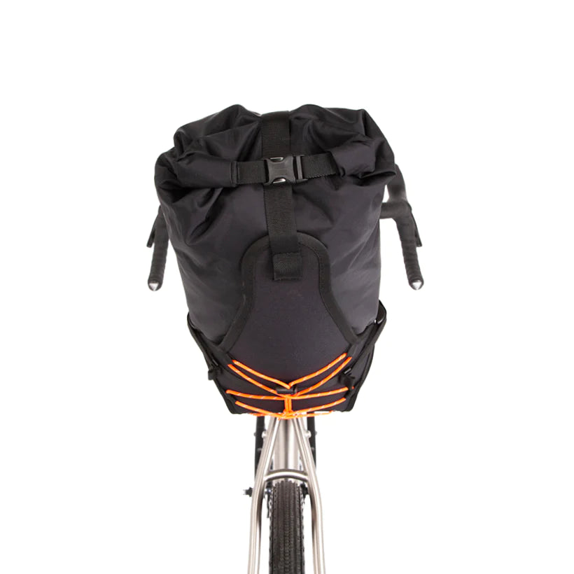 RESTRAP SADDLE BAG (14 LITRES) - BLACK/ORANGE