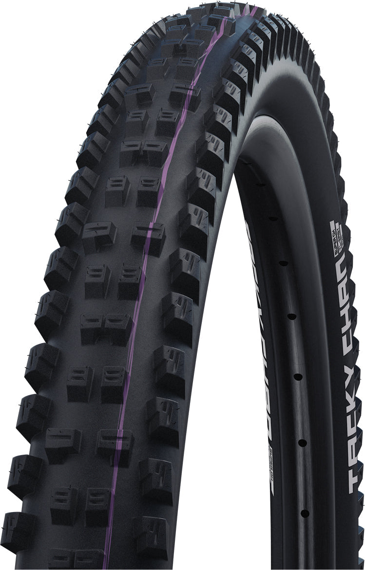 Schwalbe Tacky Chan Super Downhill Ultra-Soft TLE MTB Tyre in Black 27.5 x 2.40" (Folding)