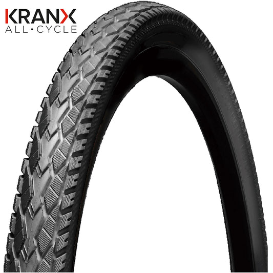 KranX Vanguard 700C Hybrid Tyre in Black (Wired) -  700 x 40mm