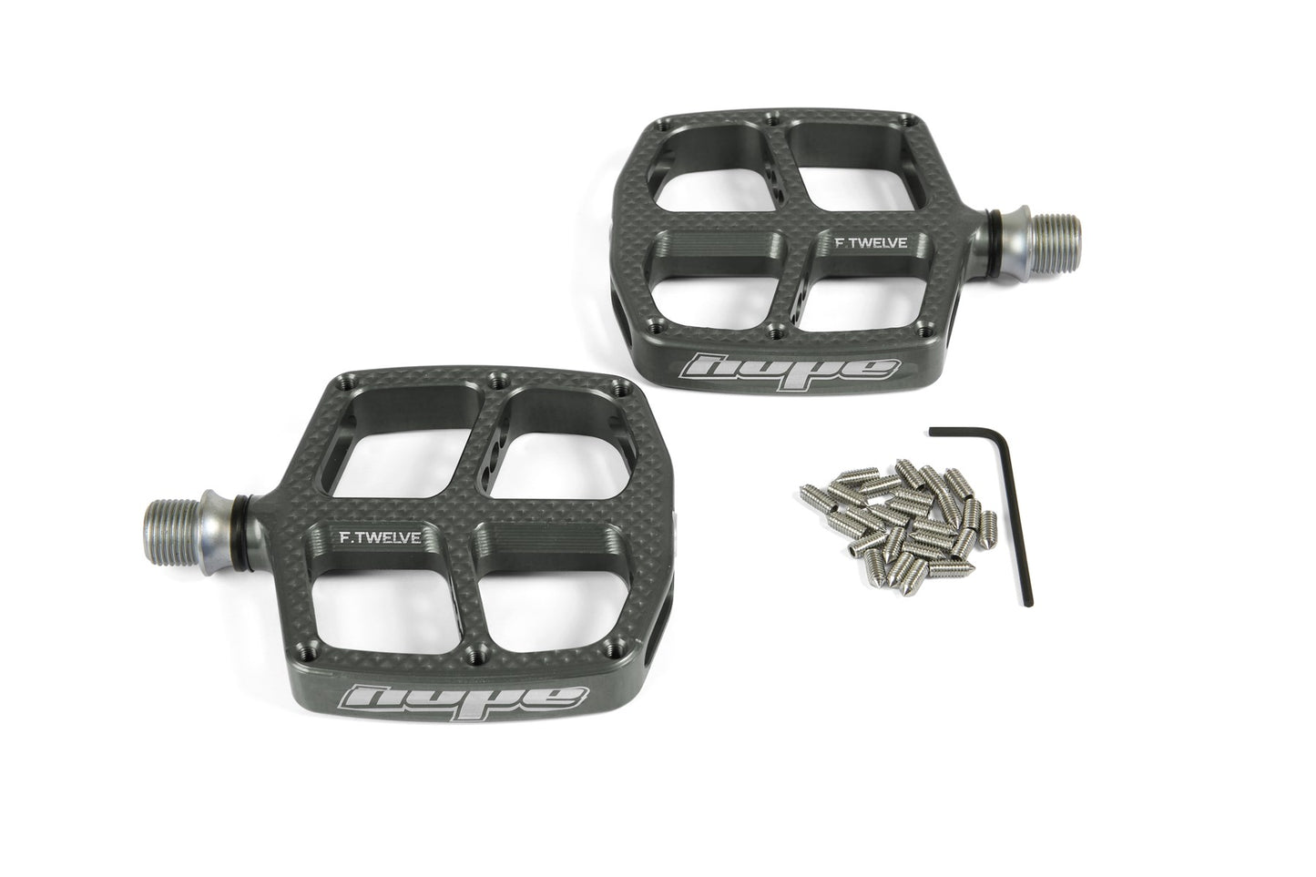 Hope Kids F12 Pedals - Pair - Smoke