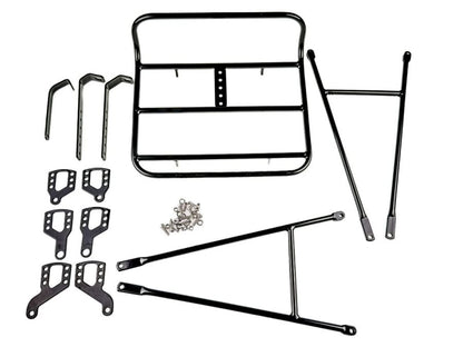 BLB T-RACK FRONT RACK - MATT BLACK