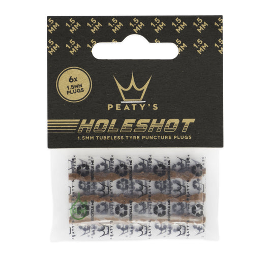 Peaty's Holeshot Tubeless Puncture Plugger Refill Pack (6 x 1.5mm)