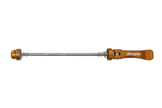 Hope Quick Release Skewer 2024 - Rear / Fatsno Front 135mm - Orange