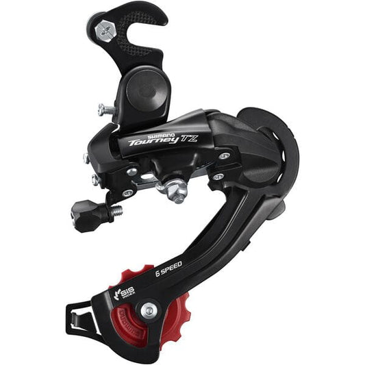 Shimano RD-TZ500 6-Speed Rear Derailleur With Mounting Bracket - Direct Mount - GS - medium