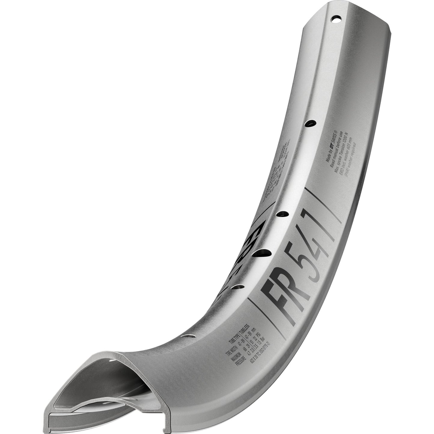 DT Swiss FR 541 SBWT disc-specific 32 hole Presta-drilled silver - 29"
