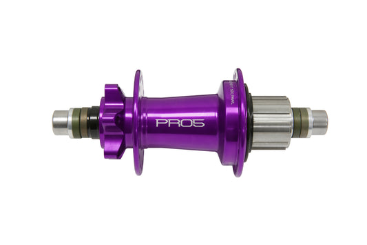 Hope Pro 5 Rear Trials/SS 32H - 135 x 10mm Bolted - Purple