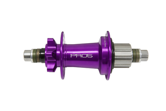 Hope Pro 5 Rear Trials/SS 36H - 135 X 10mm Bolted - Purple