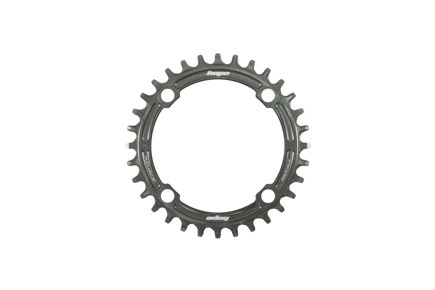 Hope R22 104 BCD Chainring - Smoke