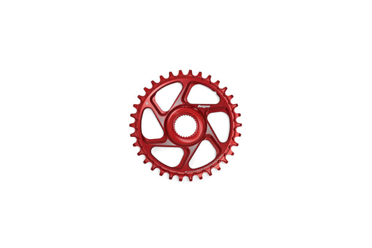 Hope R22 E-Bike Spiderless Retainer Ring - Bosch Gen 4 - Red