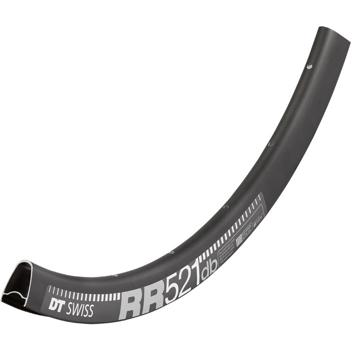 DT Swiss RR 521 DB SBWT 32 hole Presta-drilled disc brake black - 700C