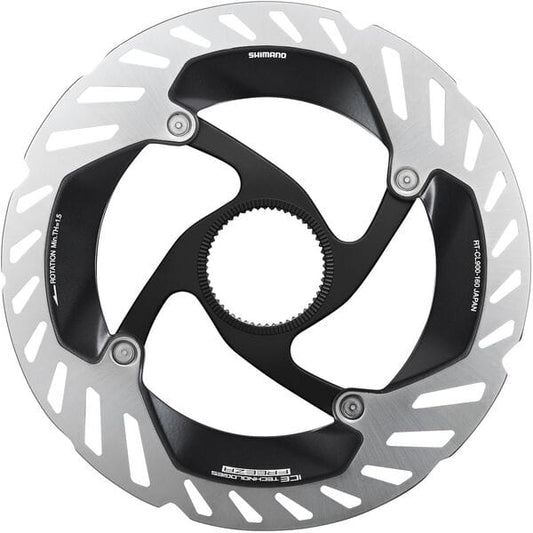 Shimano RT-CL900 Ice Tech FREEZA rotor with external lockring, 160 mm
