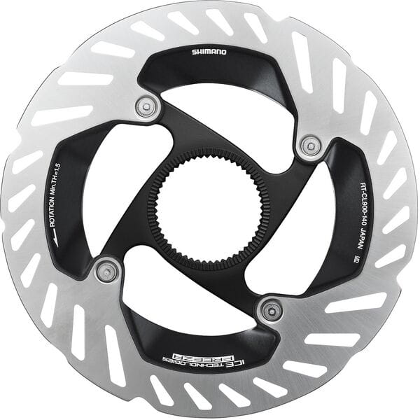 Shimano RT-CL900 Ice Tech FREEZA rotor with external lockring, 140 mm
