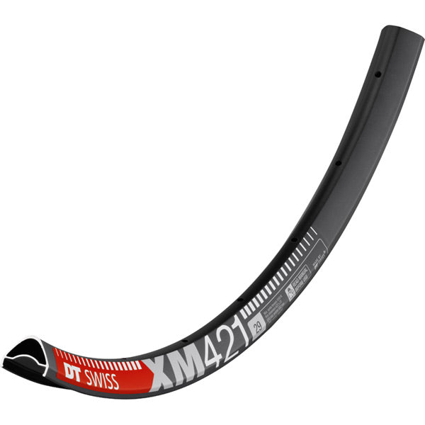 DT Swiss XM 421 SBWT disc-specific 32 hole Presta-drilled black - 29"