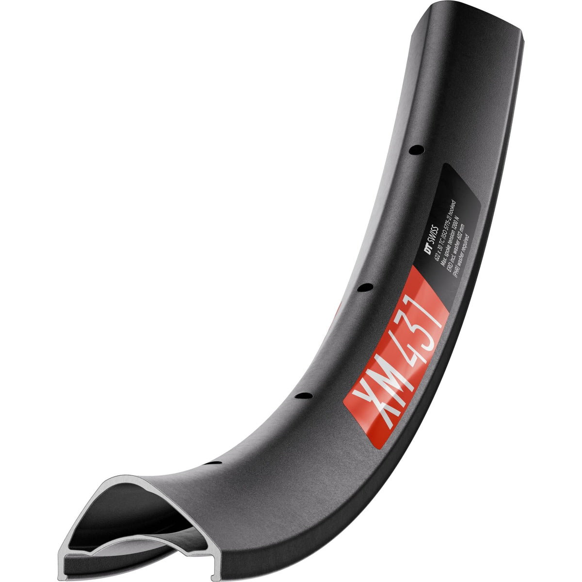 DT Swiss XM 431 SBWT disc-specific 28 hole Presta-drilled black - 29"