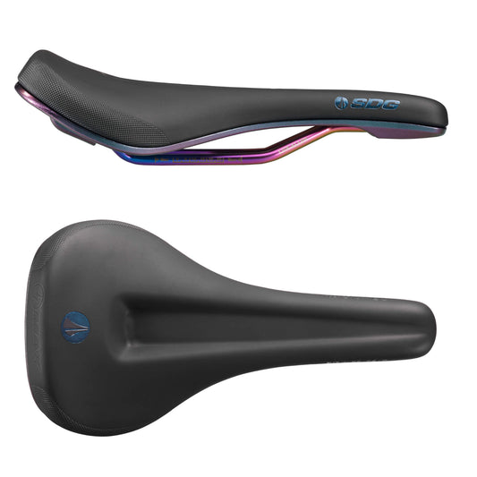 SDG Bel Air V3 Max Lux-Alloy Saddle Black / Oil Slick