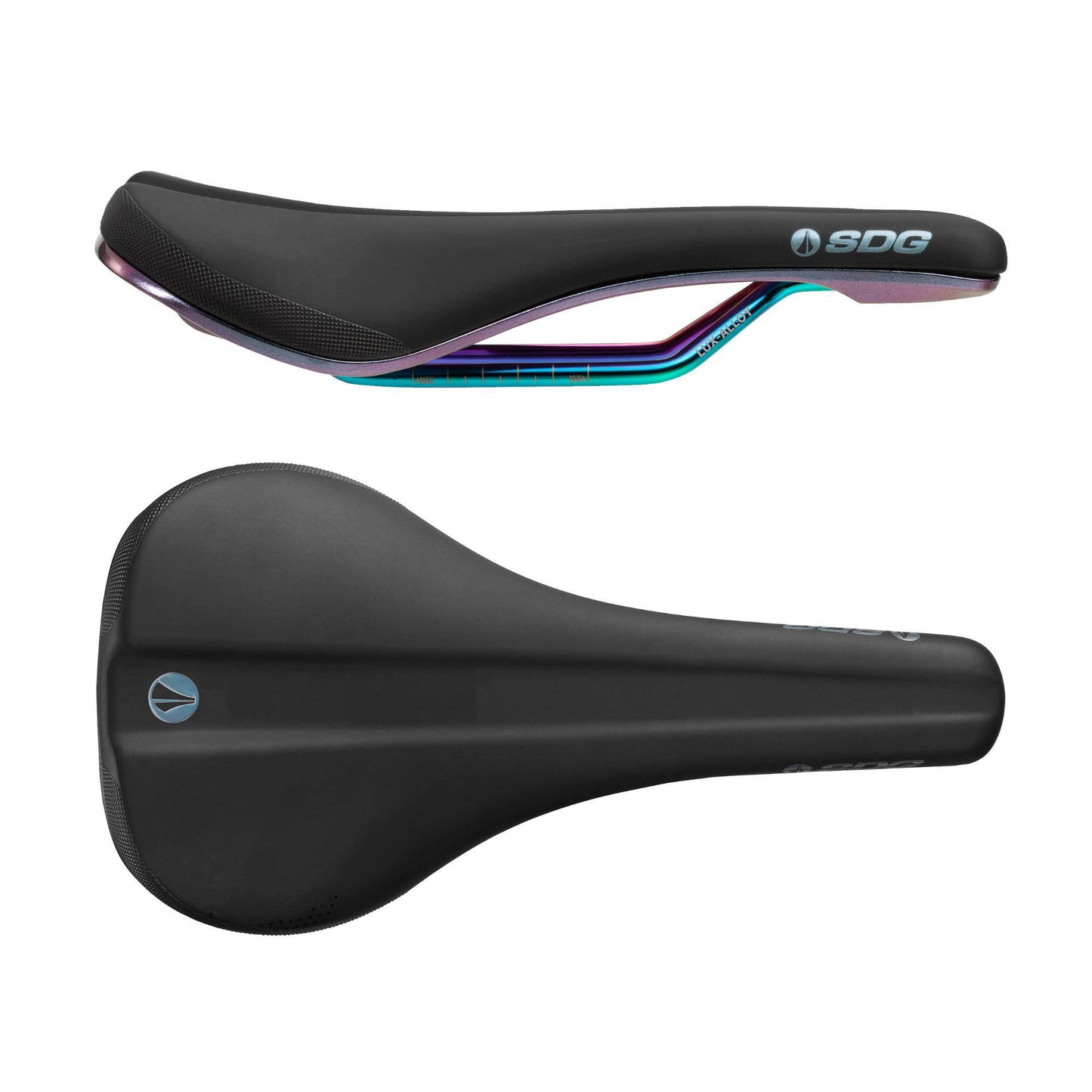 SDG Bel Air V3 Lux-Alloy Saddle Black / Oil Slick