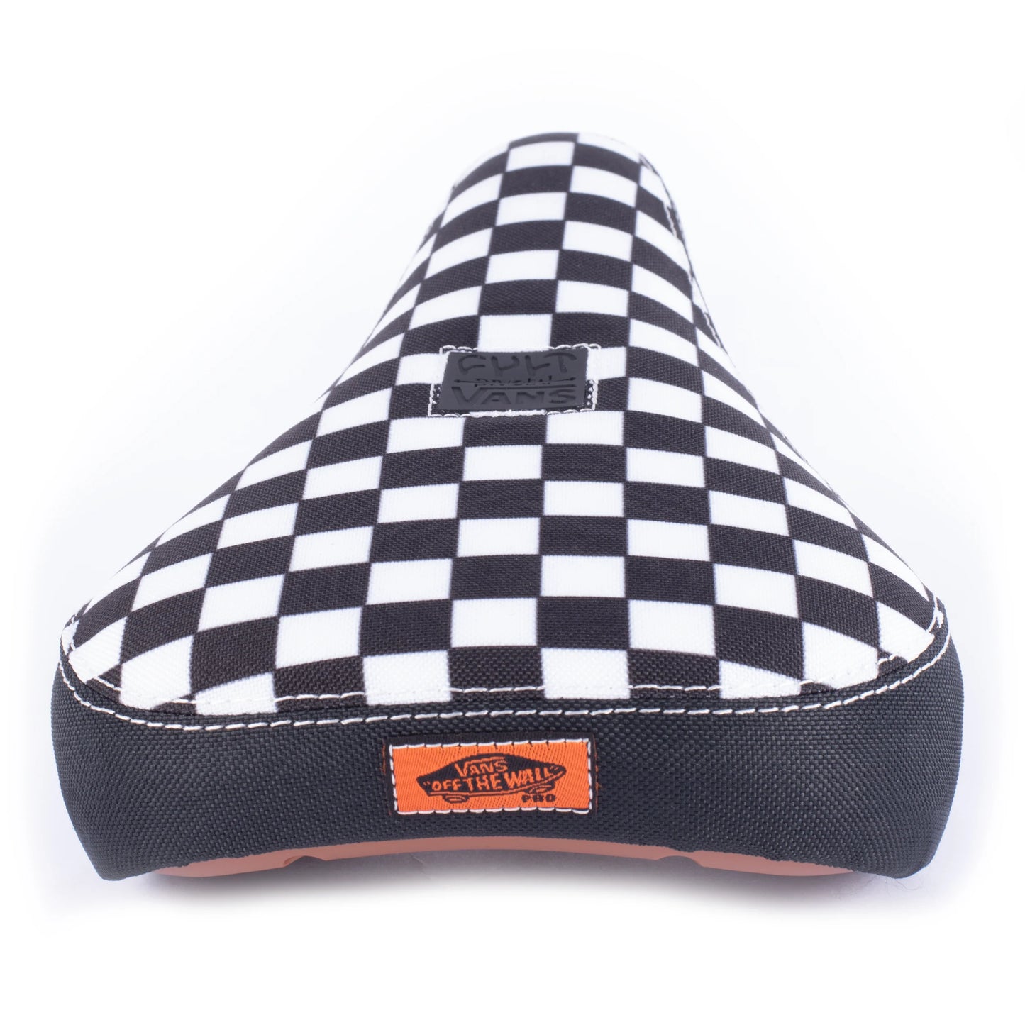 CULT X VANS SLIP ON PIVOTAL SEAT - Black/White Checkers, Gum Base