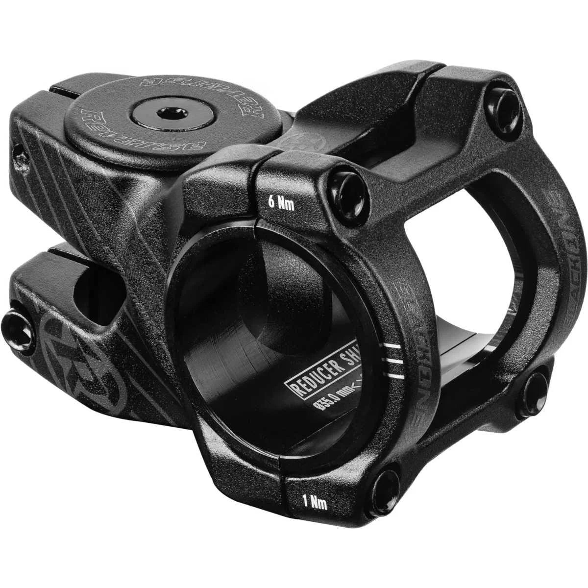 Reverse Black-ONE Stem D-2 - 35mm Length / 35mm and 31.8mm Shim