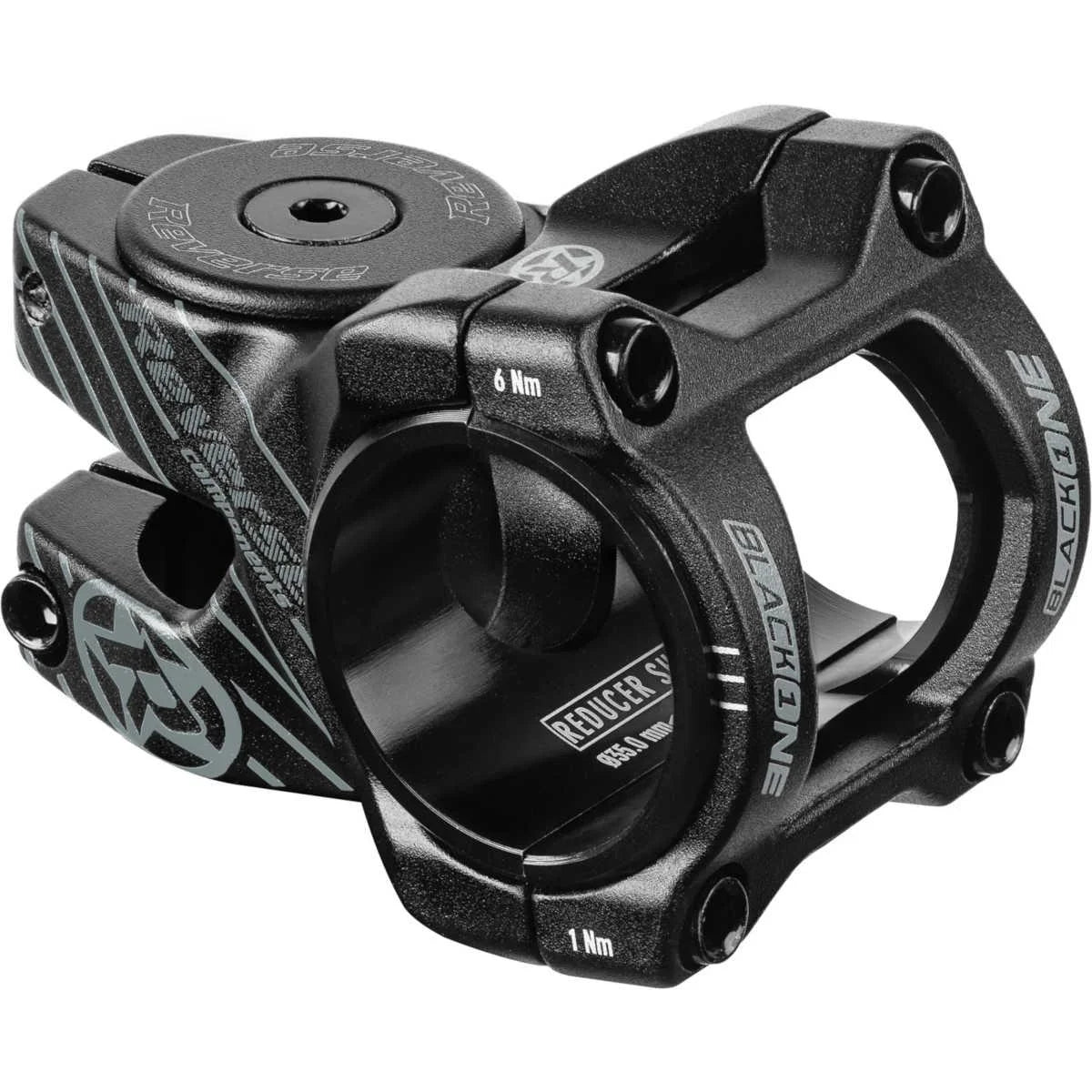 Reverse Black-ONE Stem D-2 - 35mm Length / 35mm and 31.8mm Shim