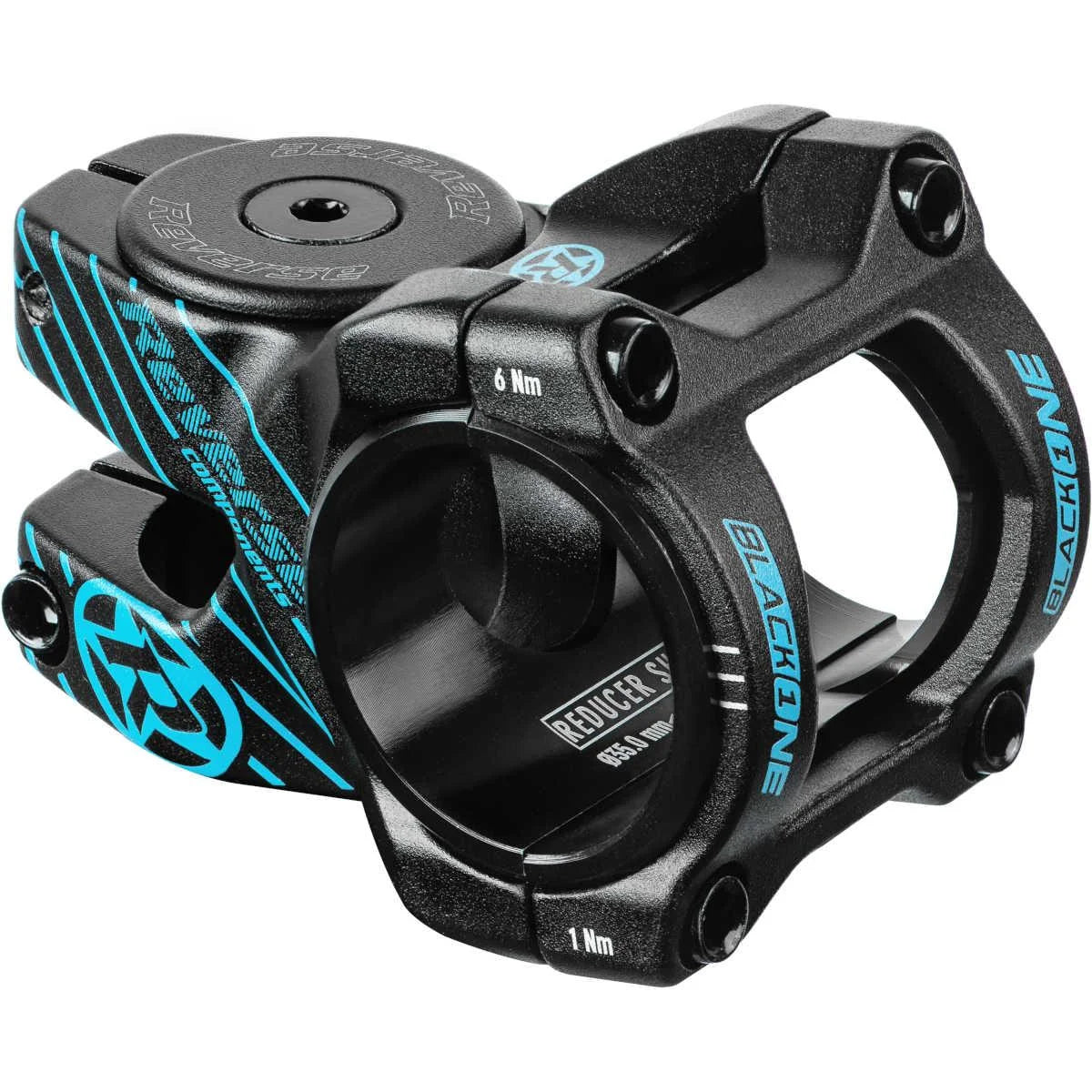 Reverse Black-ONE Stem D-2 - 35mm Length / 35mm and 31.8mm Shim
