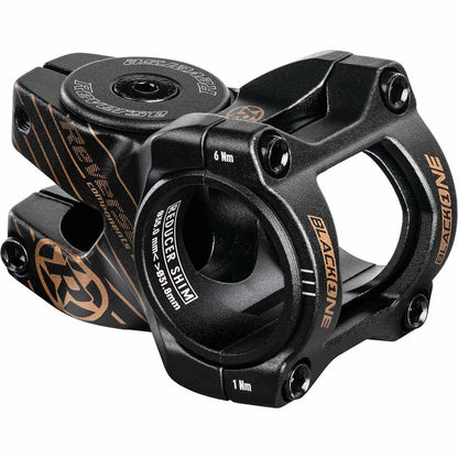 Reverse Black-ONE Stem D-2 - 35mm Length / 35mm and 31.8mm Shim