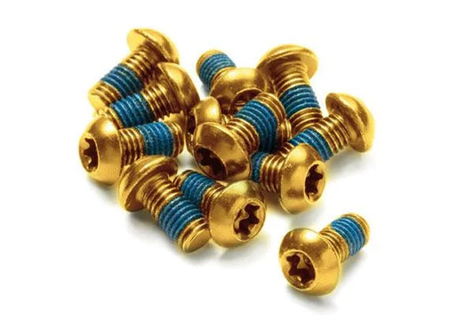 REVERSE Disc Rotor Bolt Set - 12 pcs - GOLD