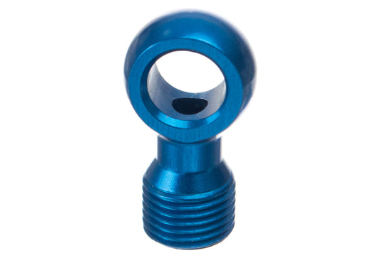 Hope 90 Deg Conn suit 5mm and S.S Hose - Blue - Brake Spares