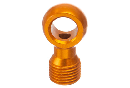 Hope 90 Deg Conn suit 5mm and S.S Hose - Orange - Brake Spares