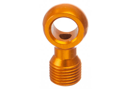 Hope 90 Deg Conn suit 5mm and S.S Hose - Orange - Brake Spares