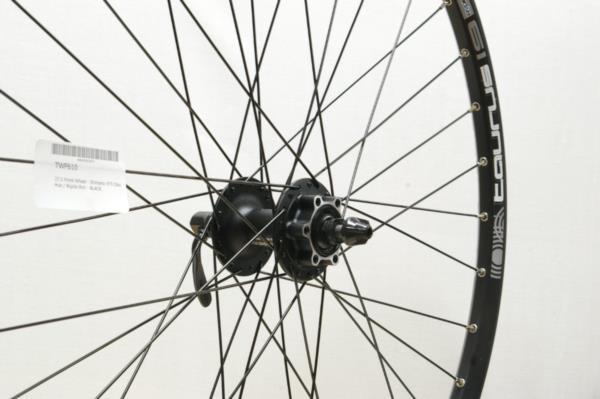 27.5 Front Wheel  Shimano 475 Disc Hub / Rigida Rim  BLACK