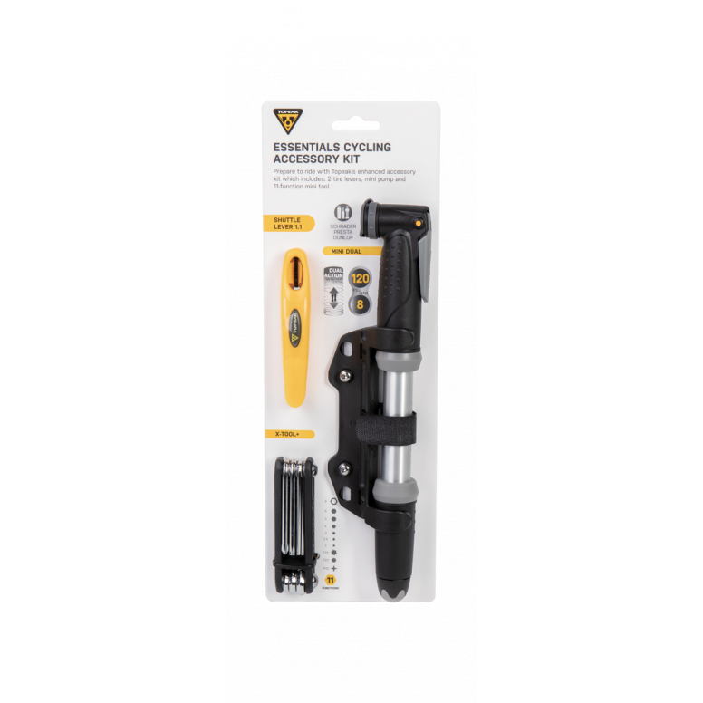 TOPEAK ESSENTIALS CYCLING ACCESSORY KIT